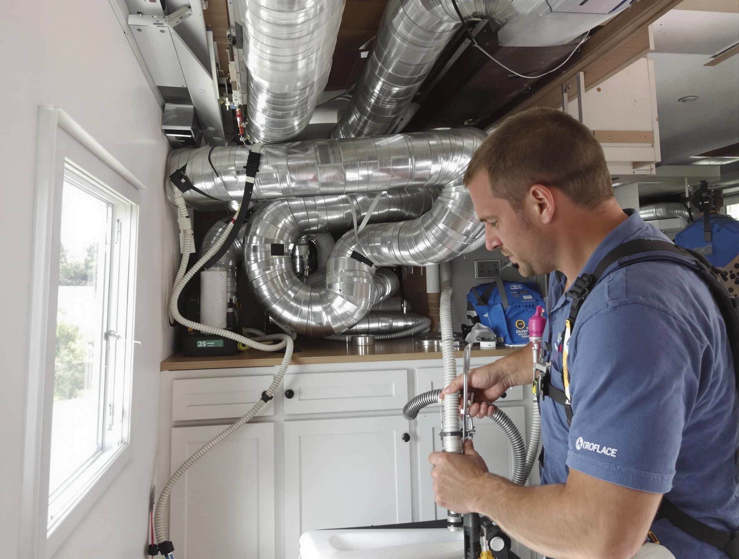 Mobile Home Air Duct Cleaning in Lake View